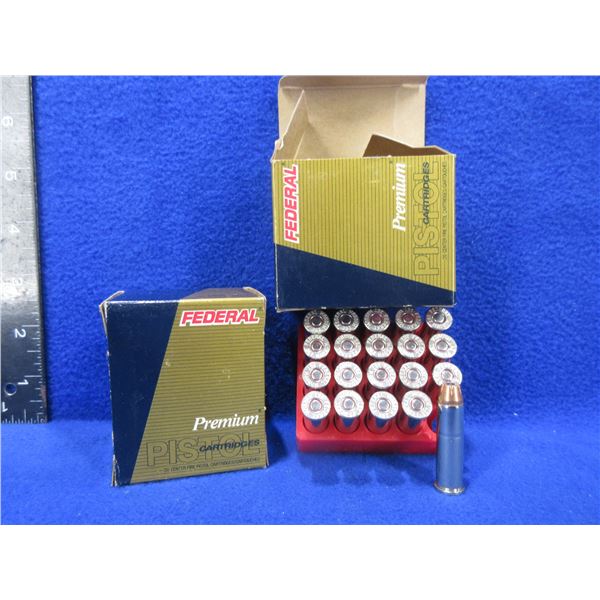 357 Magnum 158gr JHP Federal Premium Pistol Cartridges