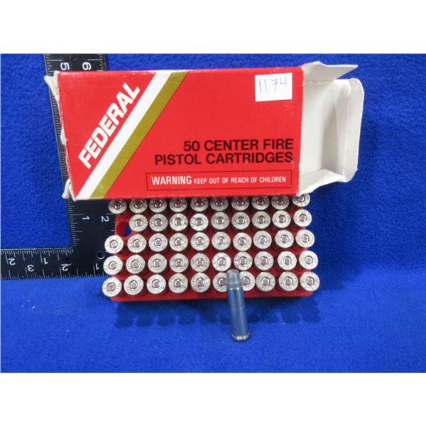 38 Spl 158gr HV SWC Lead Bullet Federal Cartridges