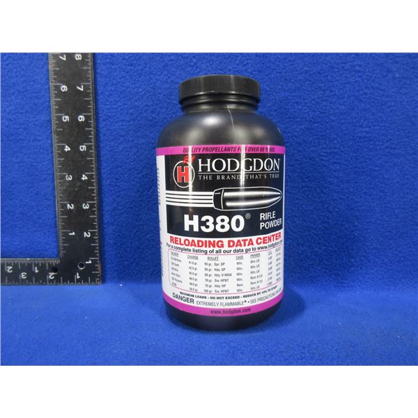 Hodgdon H380 Rifle Powder - Sealed 1 lb Tub