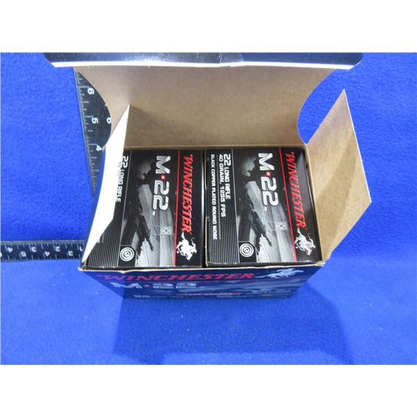 22 LR 40gr Winchester M22 Target & Plinking Cartridges