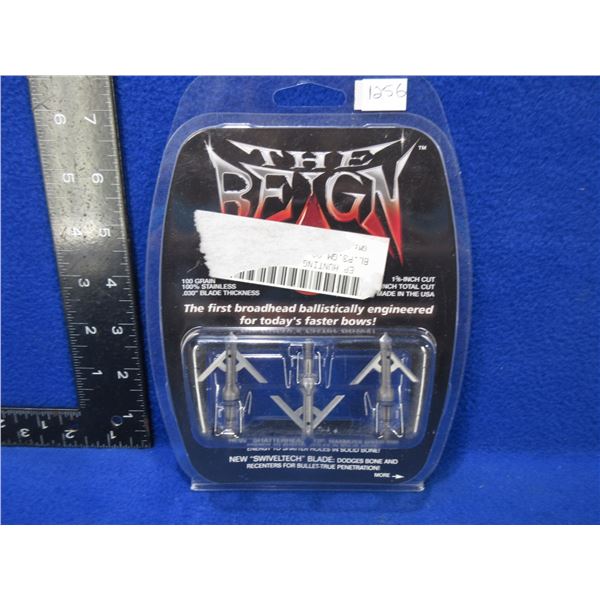 NEW - The Reign Broadhead Hunting Arrow Tips