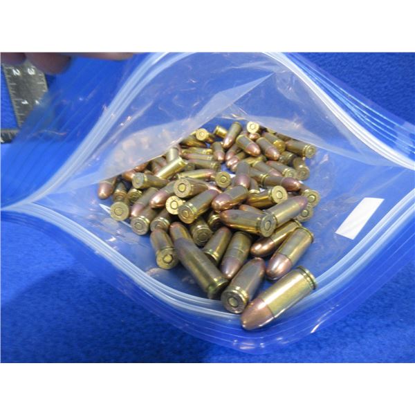 9MM Cartridges - Appear Factory - Bag of Approx. 100