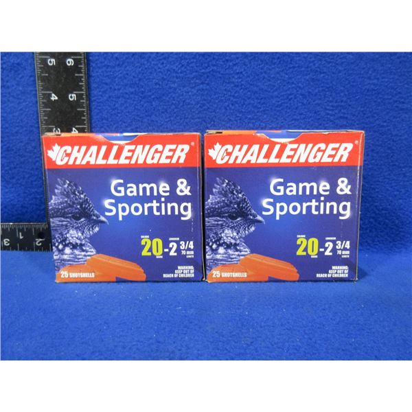 20 Ga 2 3/4" 8 Shot HV Challenger Target Load Shotshells
