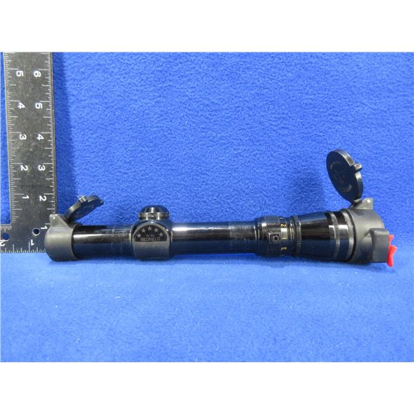 Redfield 1x-4x Rifle Scope - Appears Clear