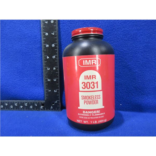 IMR 3031 Smokeless Powder - 494 grams including tub