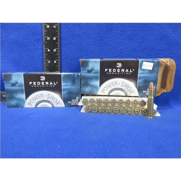 30-30 Win. 170gr SP RN Federal Power-Shok Cartridges