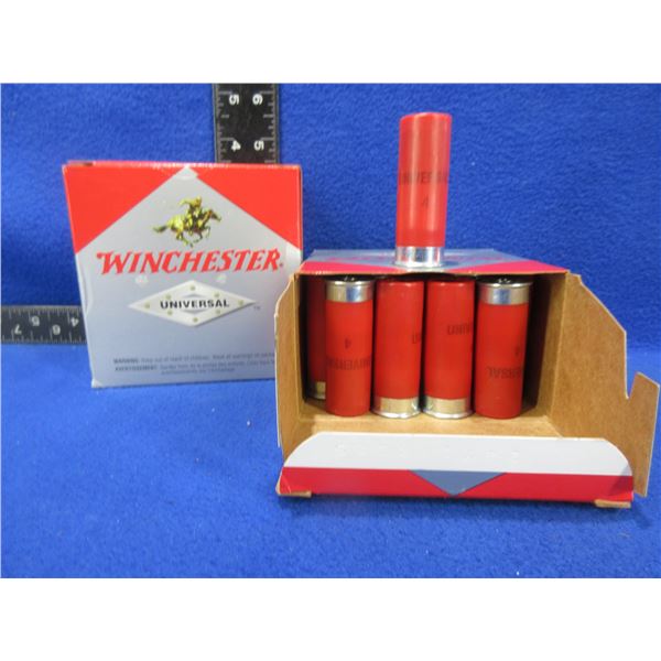12 Ga 2 3/4" 4 Shot Winchester Universal Shotshells