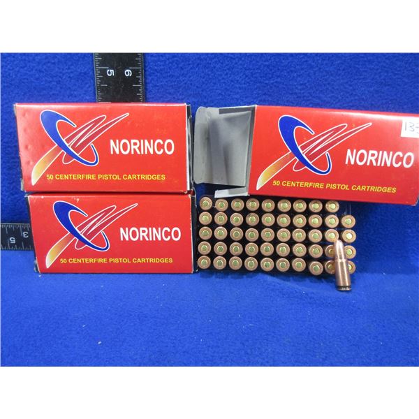 7.62X25 85gr FMJ Norinco Cartridges - 3 Boxes of 50
