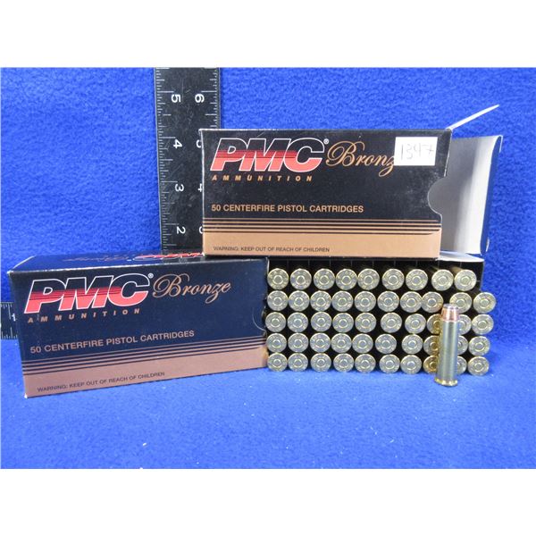 357 Magnum 158gr JSP PMC Bronze Pistol Cartridges