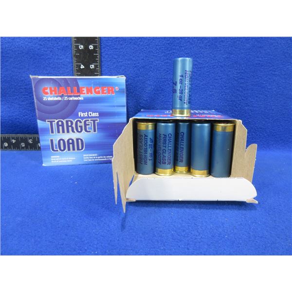 12 Ga 2 3/4" 7.5 Shot HV Challenger Target Load Shotshells