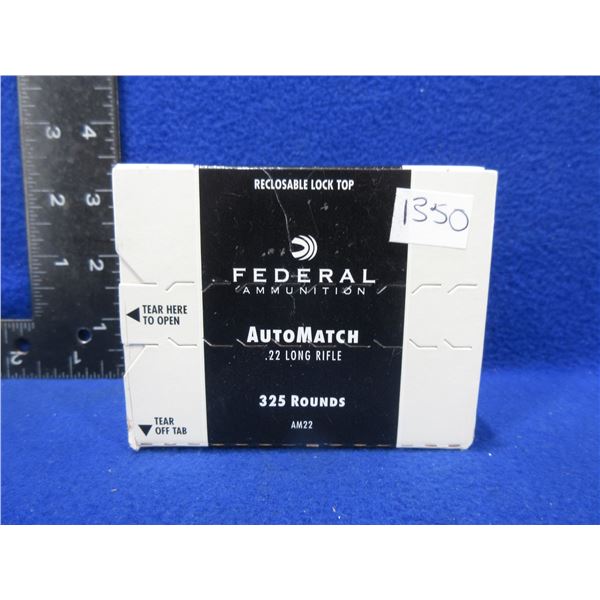 22 LR 40gr Federal AutoMatch Target Grade Cartridges