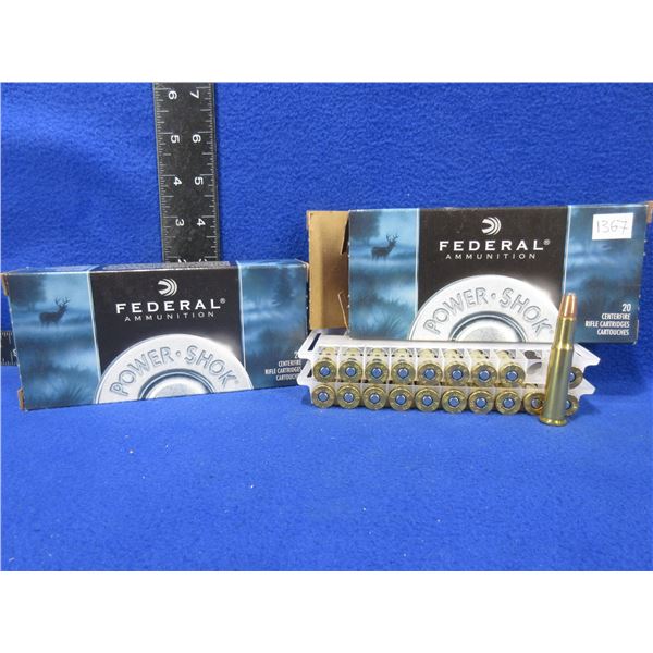 30-30 Win. 170gr SP RN Federal Power-Shok Cartridges