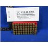 Image 1 : 9MM 147 CMJ Factory Reloads by C.B.M. Ent. - Box of 50
