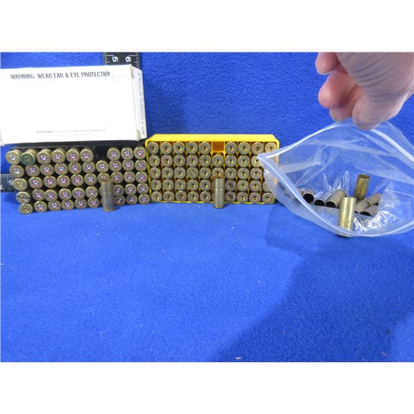 Brass Only - 45 Colt Unprimed - 2 Boxes of 50, Bag of 13