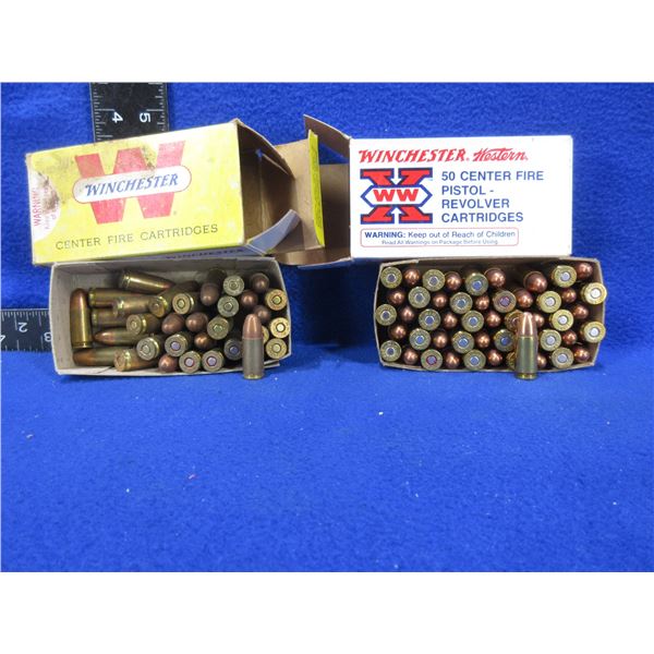 9MM Luger 115gr FMC Winchester Pistol Cartridges