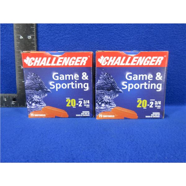 20 Ga 2 3/4" 8 Shot HV Challenger Target Load Shotshells