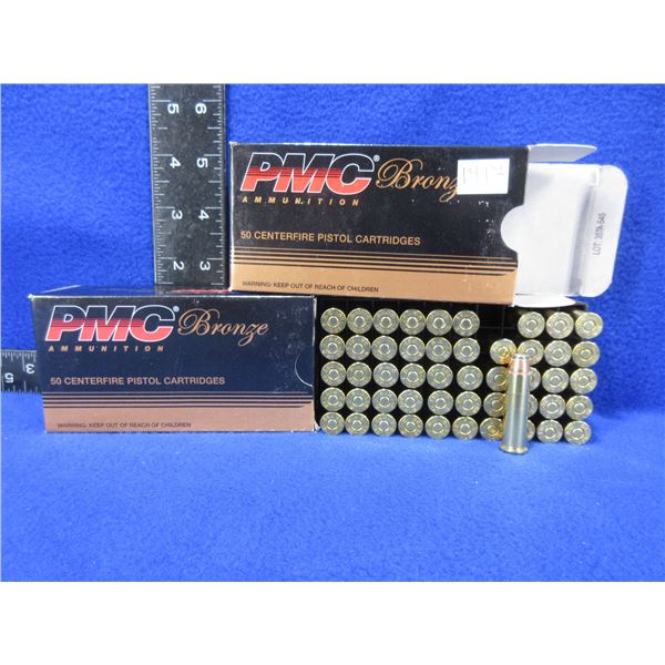 357 Magnum 158gr JSP PMC Bronze Pistol Cartridges