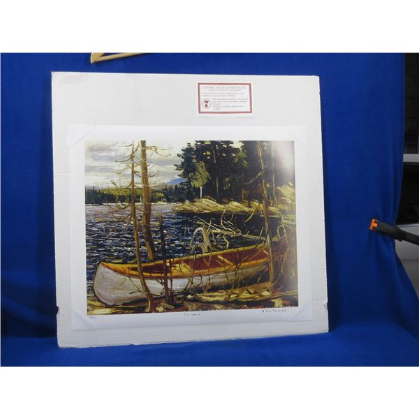 1 Print "The Canoe" by Tom Thomson 761/777 24" x 20"