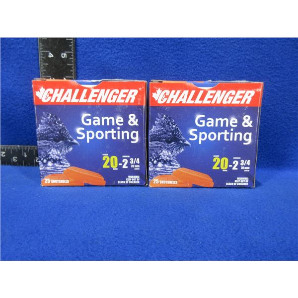 20 Ga 2 3/4" 8 Shot HV Challenger Target Load Shotshells