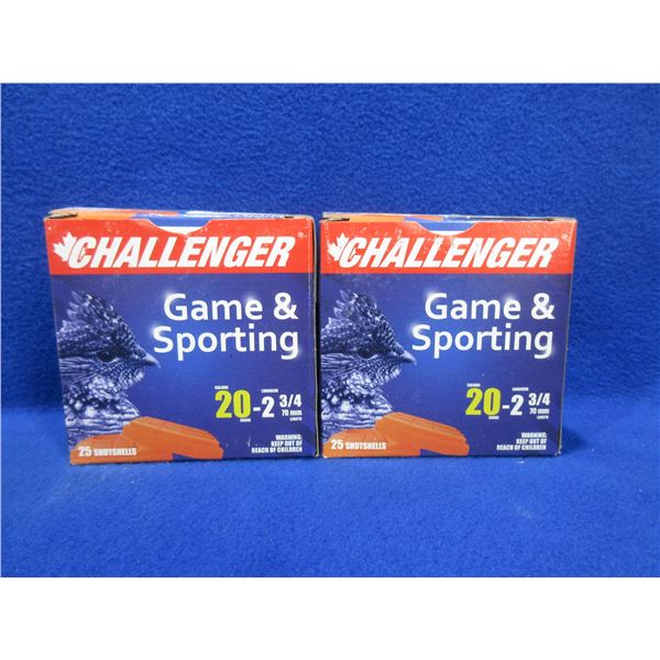 20 Ga 2 3/4" 8 Shot HV Challenger Target Load Shotshells