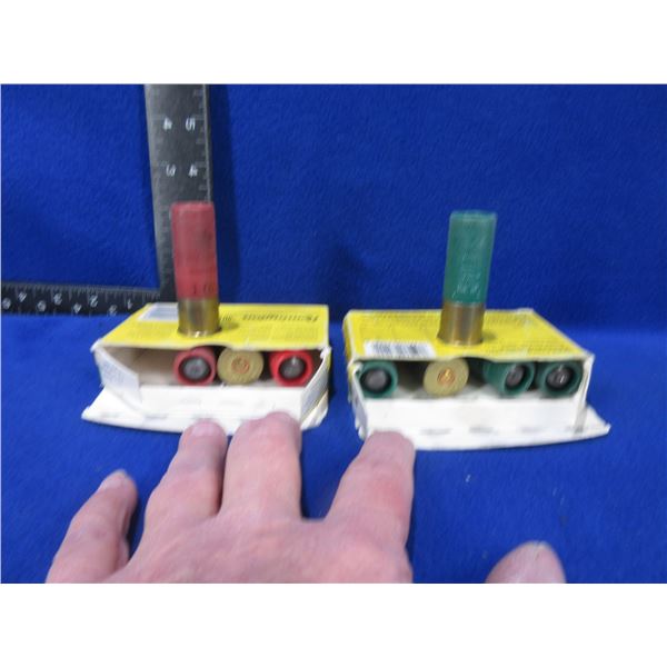 12 Ga 2 3/4" Rifled Slugs - Box of 5, Mixed Box of 4