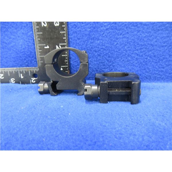 1" Quick Detachable Picatinny Rail Scope Rings