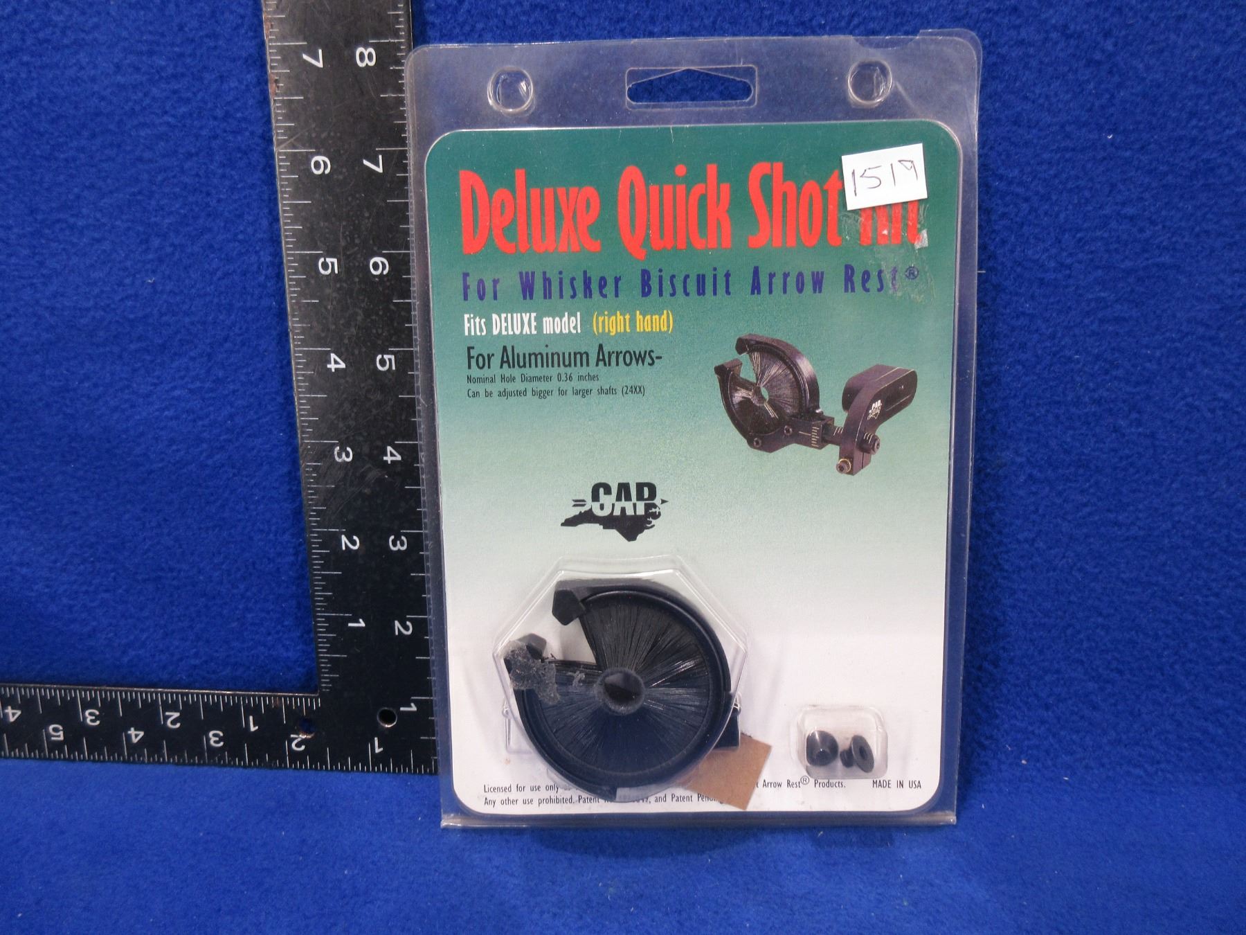 NEW Carolina Archery Whisker Biscuit Arrow Rest Kit