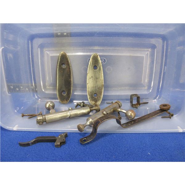 Lot of Misc. Cooey Parts - Bolts, Butt Plates Etc.