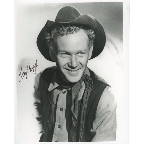 Harry Carey signed photo