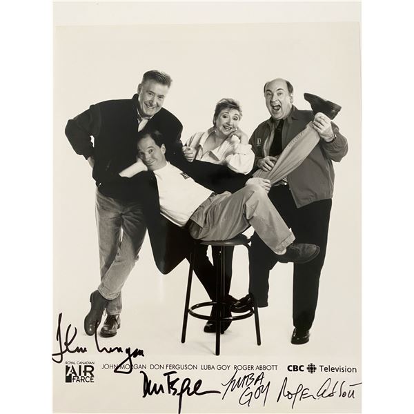 Royal Canadian Air Farce cast signed photo