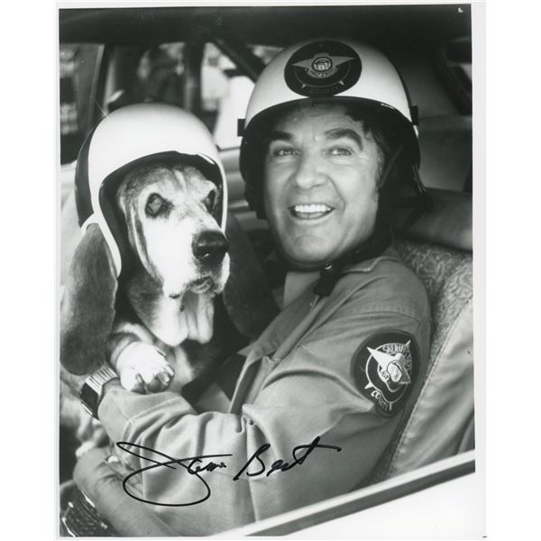 James Best signed Dukes of Hazzard photo
