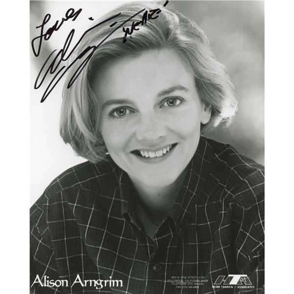 Alison Arngrim signed photo