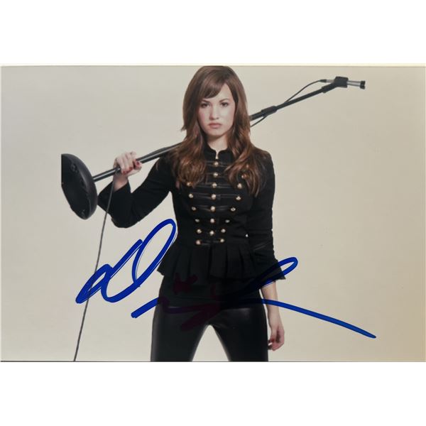 Demi Lovato signed photo