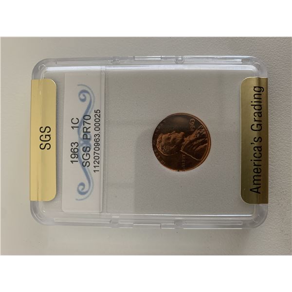 1963 1C SGS PR70