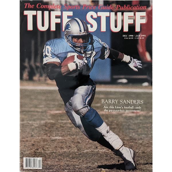 Tuff Stuff Magazine Dec 1990/Jan 1991