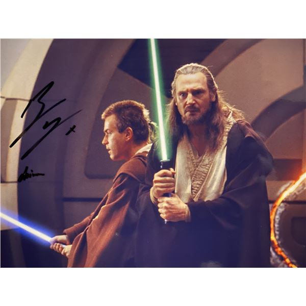 Star Wars Ewan McGregor signed movie photo. 8x10 inches
