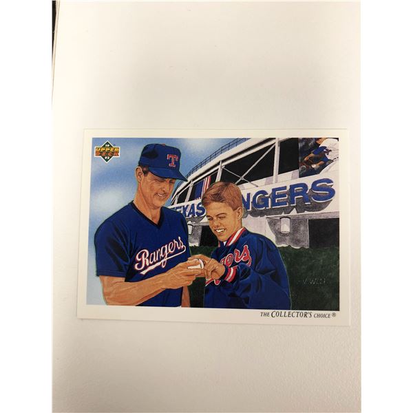 1992 Upper Deck Nolan Ryan Texas Rangers #92 Baseball Card