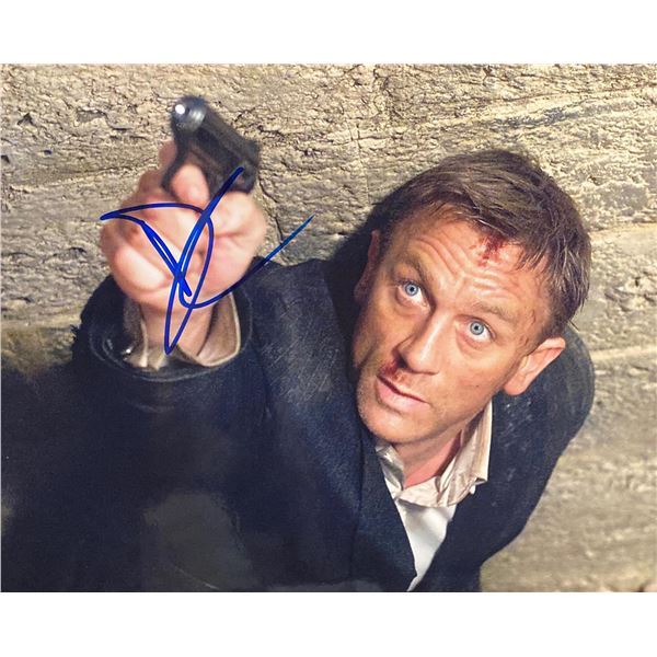 Daniel Craig Signed Movie Photo