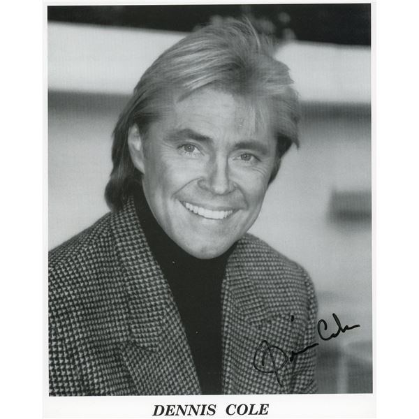 Dennis Cole signed photo