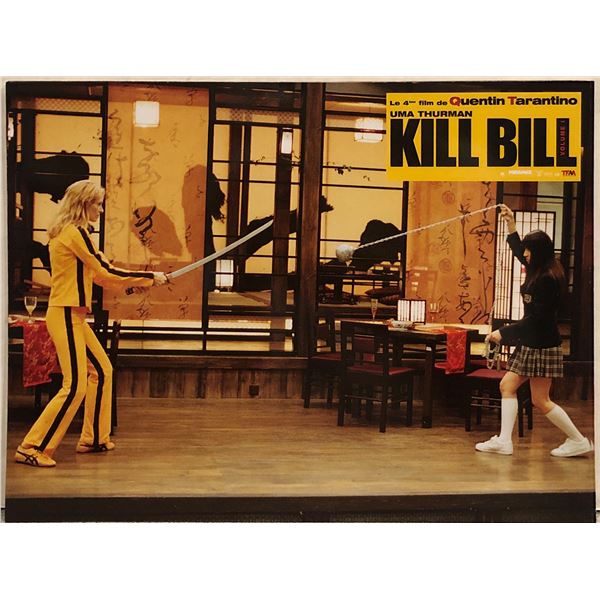 Kill Bill: Vol. 1  Original 2003 French Lobby Card