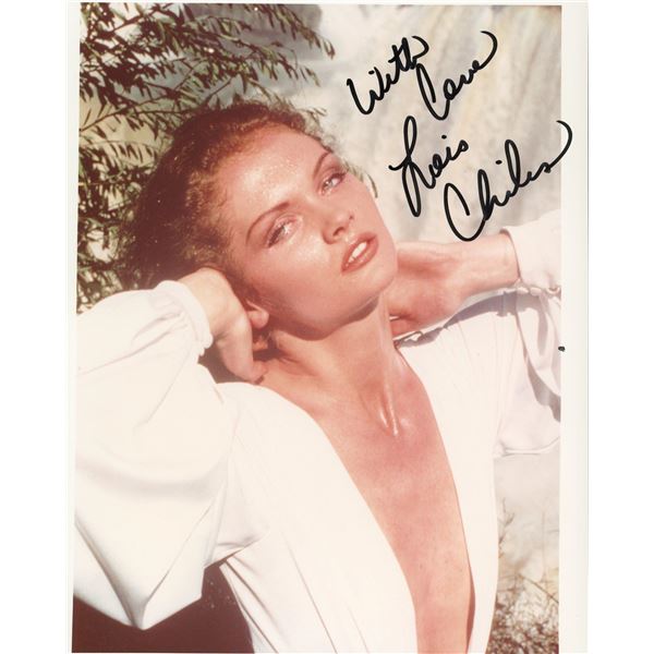 Lois Chiles signed photo