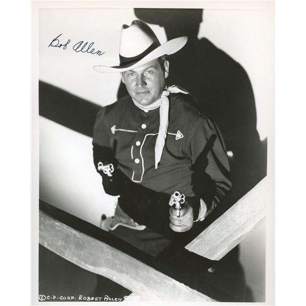 Bob Allen signed photo
