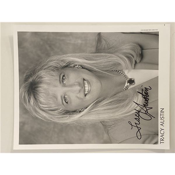Tennis champion Tracy Austin signed photo