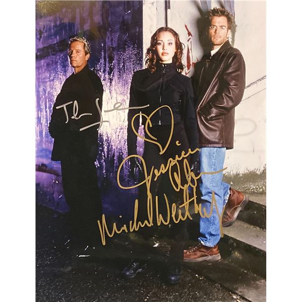 Dark Angel Cast Signed Photo
