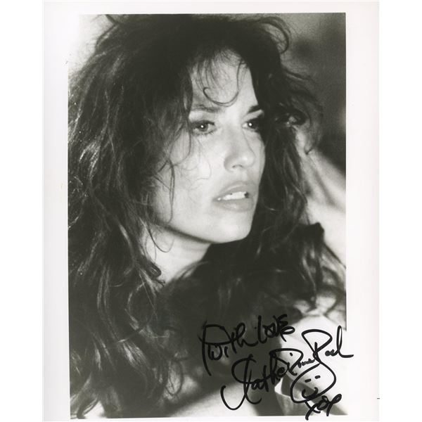 Catherine Bach signed Midnight Man photo