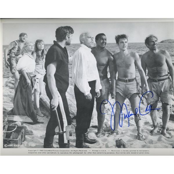 Michael Callan signed Mysterious Island movie still