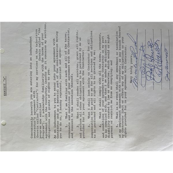 Merrilee Rush and the Turnabouts signed contract