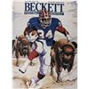 Image 1 : Beckett Football Card Monthly Magazine April 1992 Issue #25