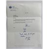 Image 1 : Joseph P. Kennedy II Signed Letter