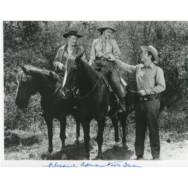 Adrian Booth Brian signed movie still